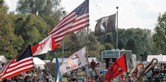 Photo by Ron Hamm - Wacipi Pow Wow - Mankato, MN - Grand Entry