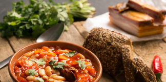 Soup and bread