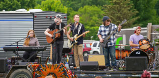 Submitted Photo - Kaleb Braun-Schulz and friends performing at Festival Solstice