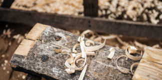 Wood shavings