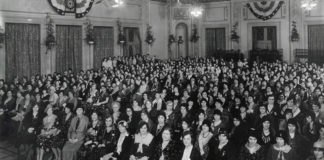 Photo Courtesy of the Minnesota American Legion Archives - American Legion Auxiliary spring conference at the St. Paul Hotel March 27, 1931.