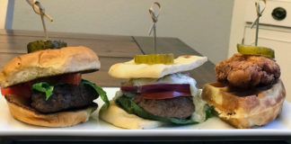 Submitted Photo - Burger flight at Nolabelle Kitchen + Bar in Mankato