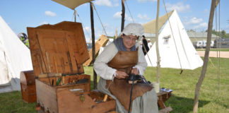 Submitted Photo - Pegeen Rozeske in her role as historical reenacter