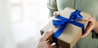 Giving and receiving gift