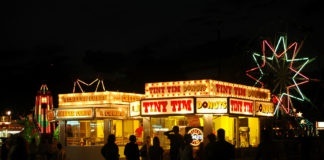 Photo by Don Lipps - North Mankato Fun Days at night